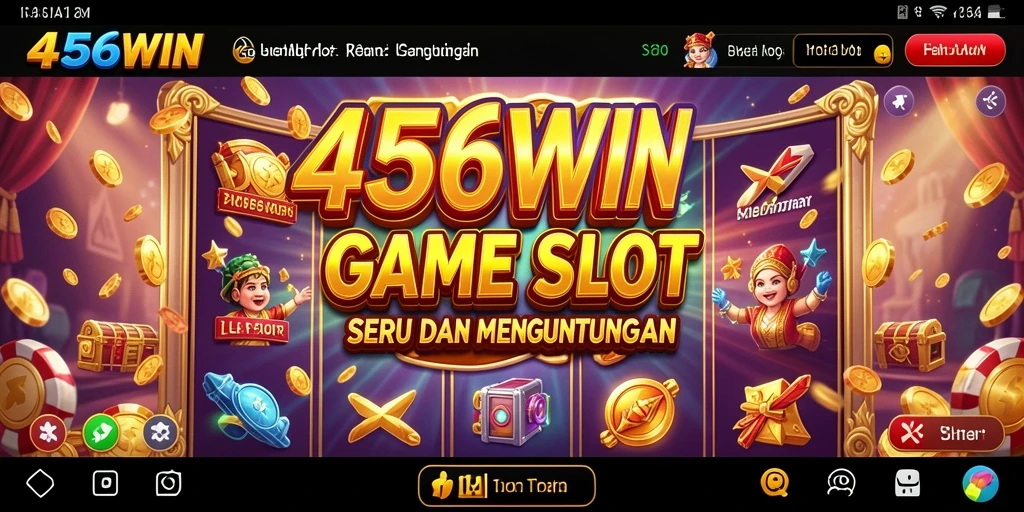 Tampilan gameplay menarik dari 456WIN dengan mesin slot yang beragam.
