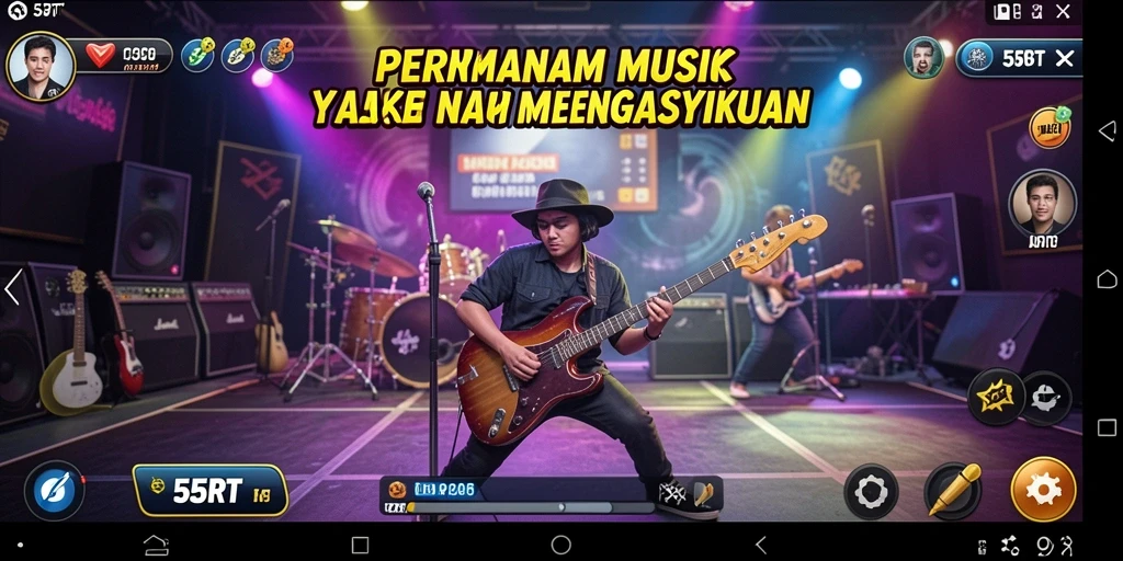 Tampilan menarik dari gameplay 55RT yang mengasyikkan.