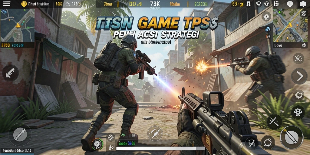 Tampilan menakjubkan dari gameplay <strong>73K</strong> dengan pertempuran intens.