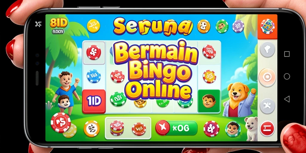 Screenshot utama 8ID menampilkan gameplay Bingo yang seru dan interaktif.
