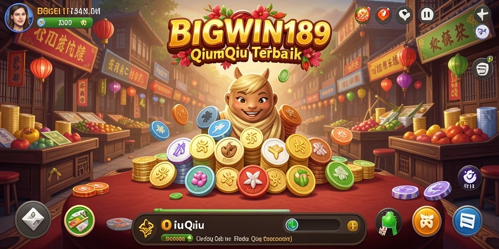 Gameplay seru QiuQiu di BIGWIN189 dengan tampilan menarik.