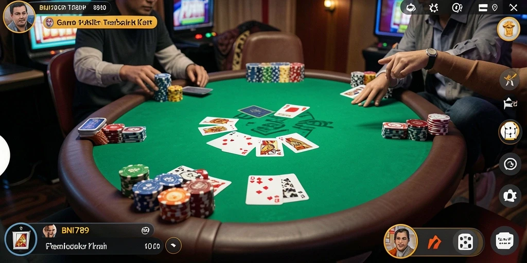 Gameplay mendebarkan poker di BNI789 dengan grafis yang menarik.