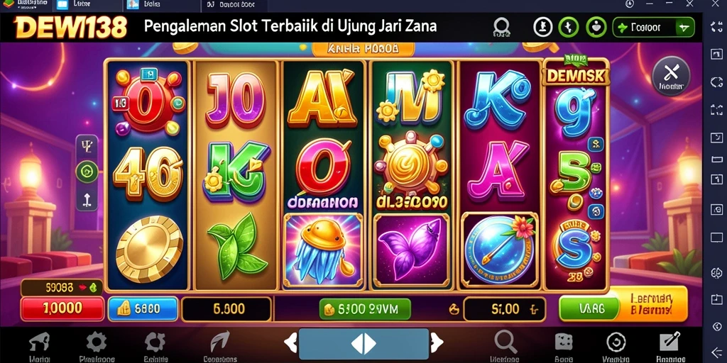 Tampilan gameplay DEWI138 dengan grafis Slot yang memukau.