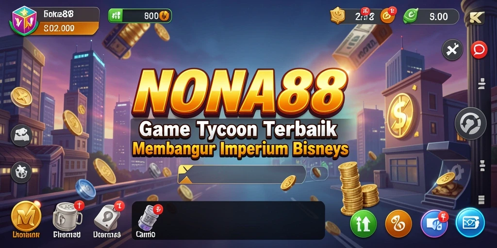 Tampilan screenshot NONA88 menampilkan gameplay Tycoon yang menarik.