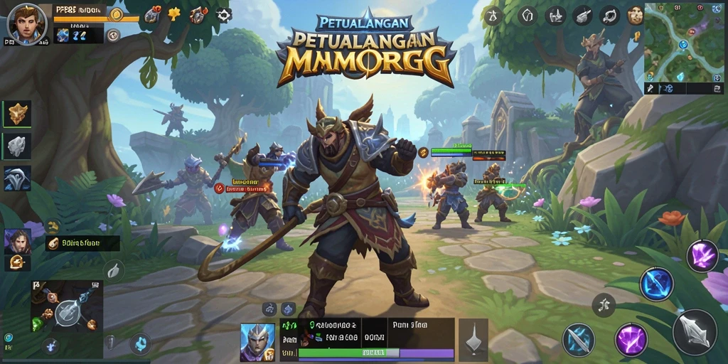 Tampilan menarik dari gameplay PP88 yang menakjubkan dalam dunia MMORPG.