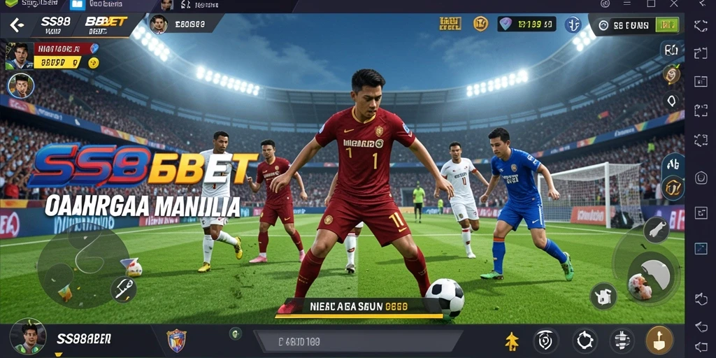 Tampilan gameplay olahraga yang seru dan menarik di SS88BET.