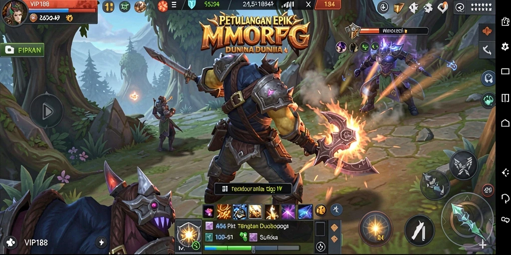 Gameplay epik dari VIP188 yang penuh aksi dan petualangan.